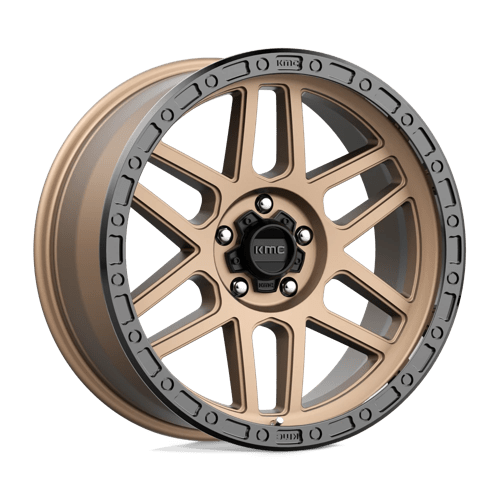 KMC 20X9 KM544 5X150 MATTE BRONZE W/ BLACK LIP +25