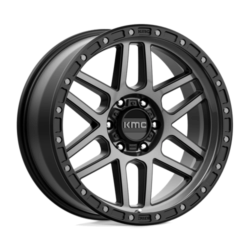 KMC 20X9 KM544 6X139.7 SATIN BLACK W/ GRAY TINT +0