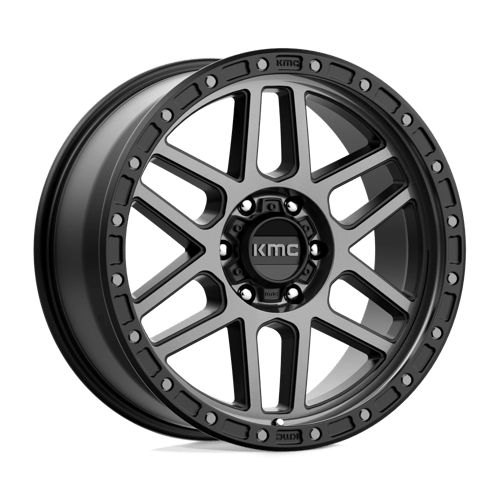 KMC 17X9 KM544 6X114.3 SATIN BLACK W/ GRAY TINT +18