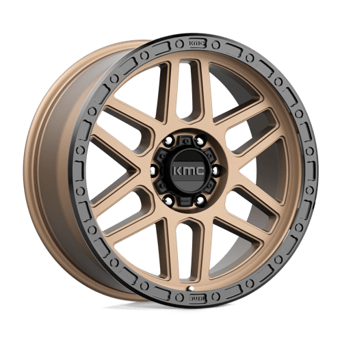 KMC 17X9 KM544 6X139.7 MATTE BRONZE W/ BLACK LIP -12