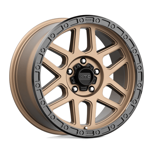 KMC 18X9 KM544 5X150 MATTE BRONZE W/ BLACK LIP +25