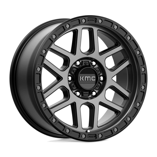 KMC 18X9 KM544 6X139.7 SATIN BLACK W/ GRAY TINT +18