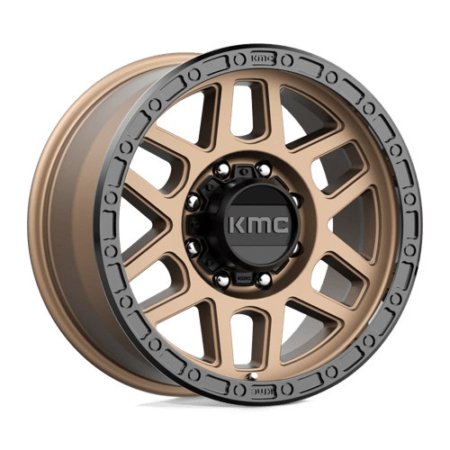 KMC 18X9 KM544 8X165.1 MATTE BRONZE W/ BLACK LIP +18