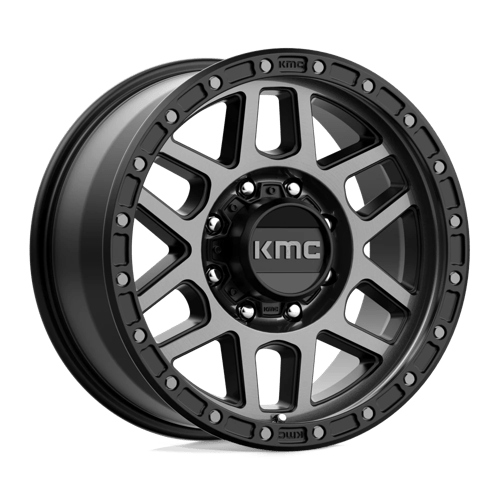 KMC 18X9 KM544 8X170 SATIN BLACK W/ GRAY TINT +18