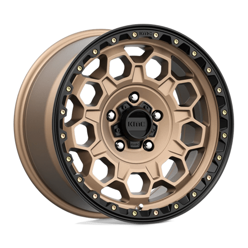 KMC 17X9 KM545 5X127 MATTE BRONZE W/ BLACK LIP +18