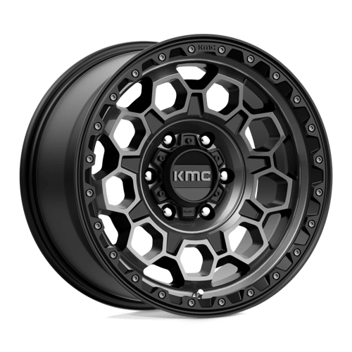 KMC 17X9 KM545 6X139.7 SATIN BLACK W/ GRAY TINT +0
