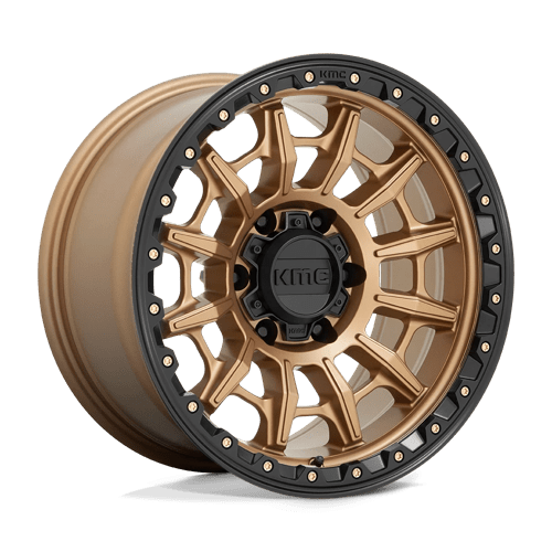 KMC 17X9 KM547 6X139.7 MATTE BRONZE W/ BLACK LIP +0