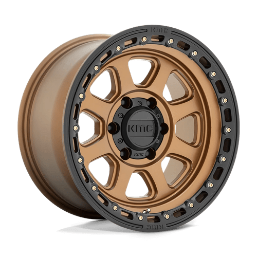 KMC 20X9 KM548 6X139.7 MATTE BRONZE W/ BLACK LIP +18