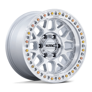 wheelpros-km54929068400.png KMC 20X9 GRS 6X139.7 GLOSS SILVER W/ MACHINED FACE +0