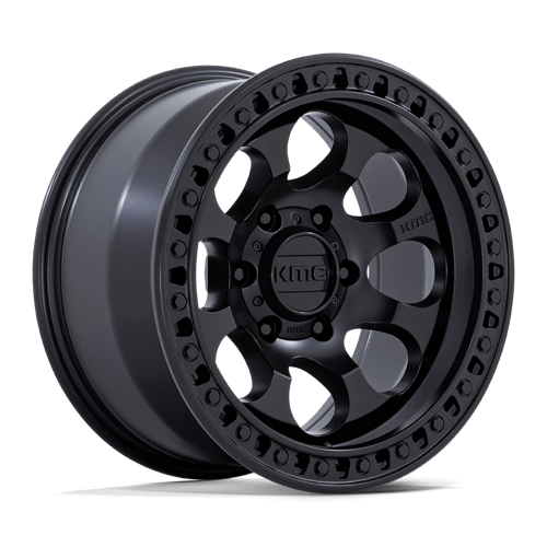 KMC 17X8.5 RIOT 6X139.7 SATIN BLACK +10