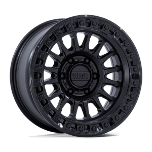 wheelpros-km552mb18905018.png KMC 18X9 IMS 5X127 MATTE BLACK W/ GLOSS BLACK LIP +18