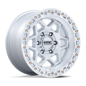 wheelpros-km553sd17856800.png KMC 17X8.5 TORX 6X139.7 GLOSS SILVER W/ MACHINED FACE +0