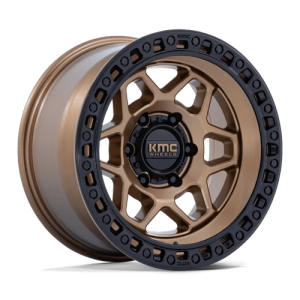 wheelpros-km553zb17856800.png KMC 17X8.5 TORX 6X139.7 MATTE BRONZE W GLOSS BLACK LIP +0