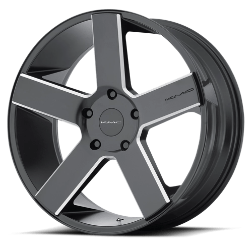 KMC 26X9.5 KM690 BLANK SATIN BLACK W/ MILLING +30