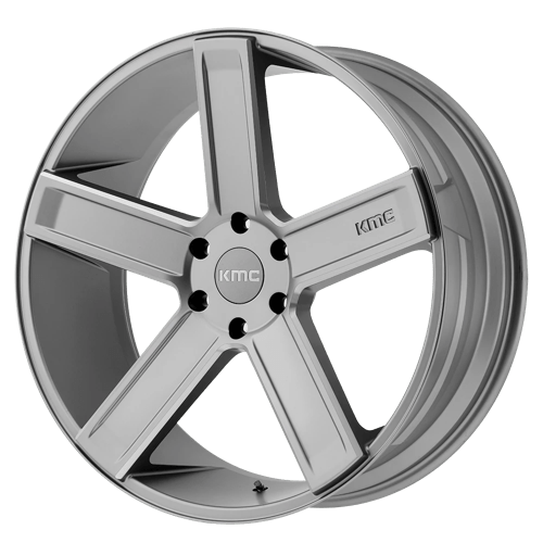 KMC 20X8.5 KM702 6X139.7 SATIN GRAY MILLED +15