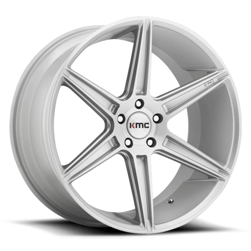 KMC 20X10.5 KM711 5X120 BRUSHED SILVER +35