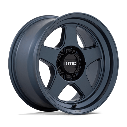 KMC 17X8.5 LOBO 6X139.7 METALLIC BLUE -10