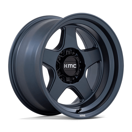 KMC 17X8.5 LOBO 6X139.7 METALLIC BLUE +18