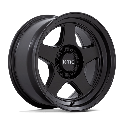 KMC 17X8.5 LOBO 6X139.7 MATTE BLACK -10