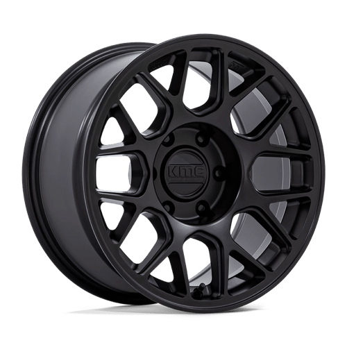 KMC 17X8.5 HATCHET 6X114.3 MATTE BLACK +25