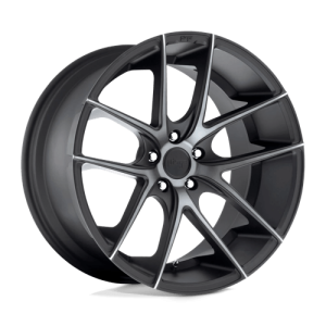 wheelpros-m13019856535.png Niche 1PC 19X8.5 TARGA 5X114.3 MATTE BLACK DOUBLE DARK TINT +35