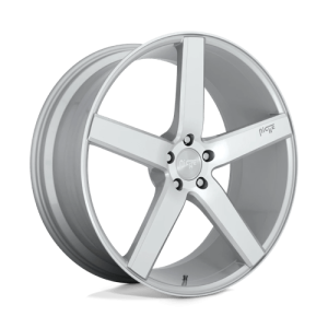 wheelpros-m13520856535.png Niche 1PC 20X8.5 MILAN 5X114.3 GLOSS SILVER MACHINED +35