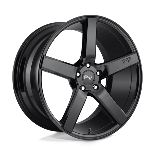 Niche 1PC 20X8.5 MILAN 5X120 GLOSS BLACK +35