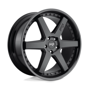 wheelpros-m19218853140.png Niche 1PC 18X8.5 ALTAIR 5X107.95 GLOSS BLACK MATTE BLACK +40