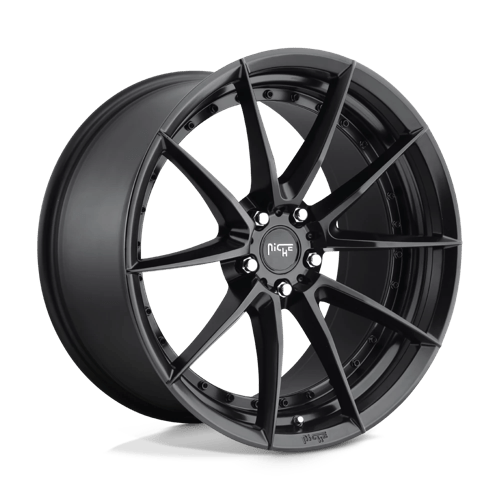 Niche 1PC 20X10.5 SECTOR 5X114.3 MATTE BLACK +40