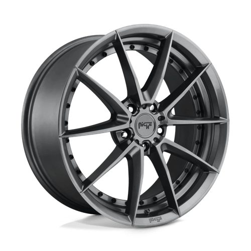 Niche 1PC 20X10.5 SECTOR 5X120 GLOSS ANTHRACITE +35