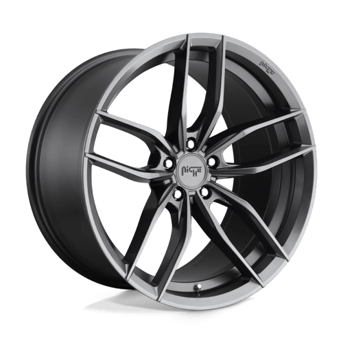 Niche 1PC 18X8 VOSSO 5X114.3 MATTE ANTHRACITE +40