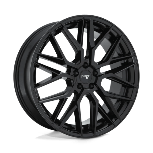 Niche 1PC 20X10.5 GAMMA 5X114.3 GLOSS BLACK +40