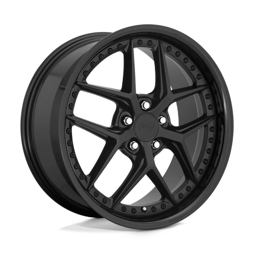 Niche 1PC 20X9 VICE 5X120 GLOSS BLACK MATTE BLACK +35