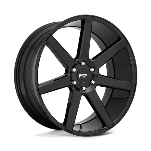 Niche 1PC 20X9.5 FUTURE 6X139.7 GLOSS BLACK +30
