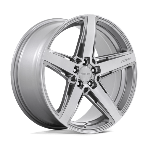 Niche 1PC 20X9 TERAMO 5X114.3 ANTHRACITE BRUSHED FACE TINT CLEAR +42