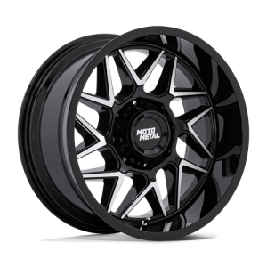 wheelpros-mo812bd20908001.png Moto Metal 20X9 TURBINE 8X165.1 GLOSS BLACK W/ MACHINED FACE +1