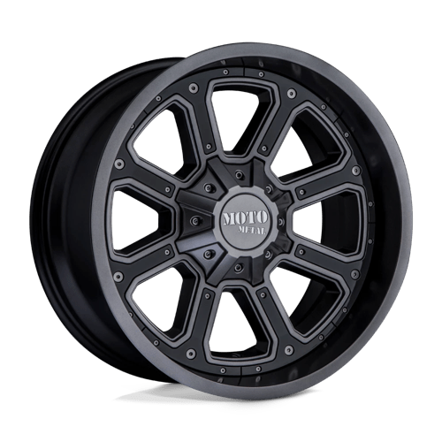 Moto Metal 20X9 MO984 6X114.3 MATTE GRAY W/ G-BLK INSERTS +30