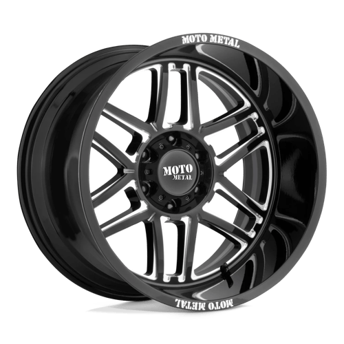 Moto Metal 20X10 MO992 6X139.7 GLOSS BLACK MILLED -18