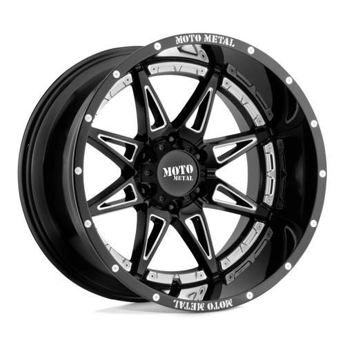 Moto Metal 18X8.5 MO993 6X139.7 GLOSS BLACK MILLED +18