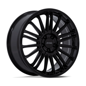 Petrol 18X8 P1D 5X107.95 GLOSS BLACK +40