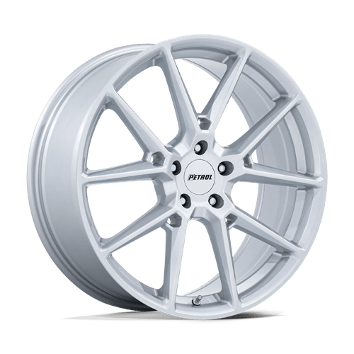 Petrol 17X8 P1E 5X115 GLOSS SILVER +40