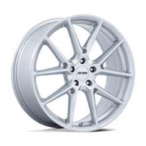 Petrol 17X8 P1E 5X112 GLOSS SILVER +40