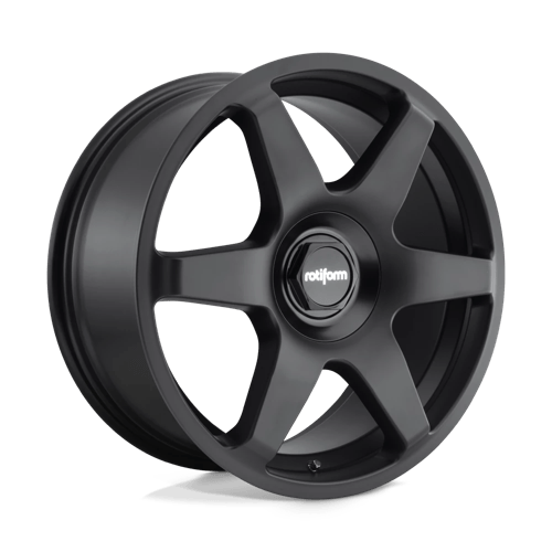 Rotiform 18X8.5 SIX 5X100/112 MATTE BLACK +35