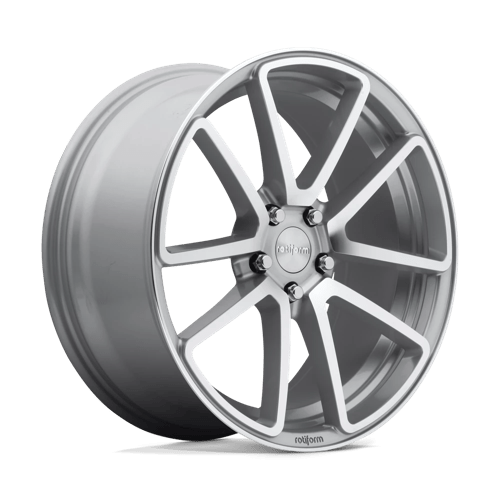 Rotiform 18X8.5 SPF 5X112 GLOSS SILVER MACHINED +45