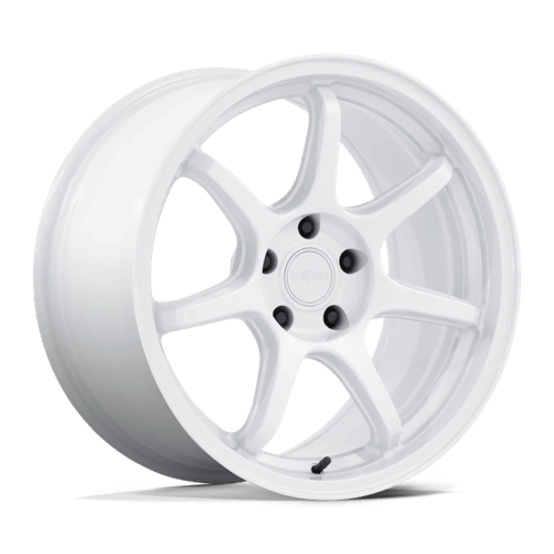 Rotiform 19X8.5 BPU 5X100 GLOSS WHITE +35