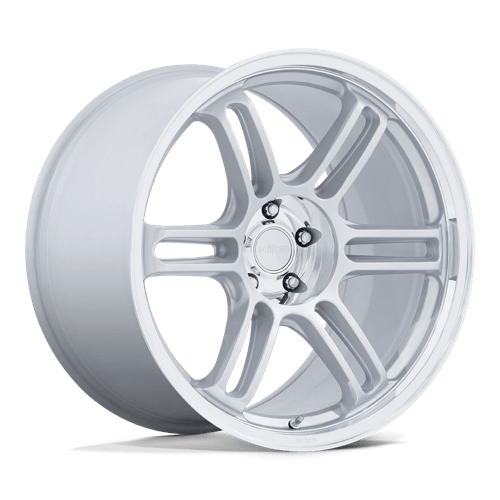 Rotiform 18X9.5 RPS 5X114.3 MATTE SILVER W/ DIAMOND CUT LIP +25