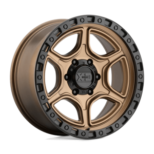XD 17X8.5 XD139 6X139.7 SATIN BRONZE W/ SATIN BLACK LIP +18