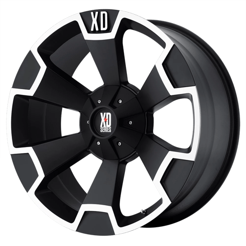 XD 20X9 XD803 5X5.5/150 MATTE BLACK MACHINED +35