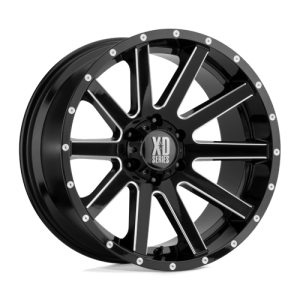 XD 20X10 XD818 6X139.7 SATIN BLACK MILLED -24