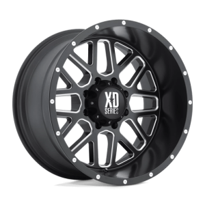 XD 17X8.5 XD820 6X139.7 SATIN BLACK MILLED +0